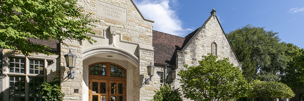 Thomas Ford Memorial Library building