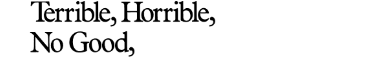 Image for "Alexander and the Terrible, Horrible, No Good, Very Bad Day"