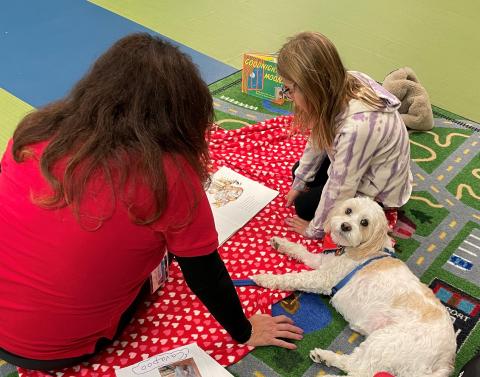 Read to a Therapaws Pet @TFML