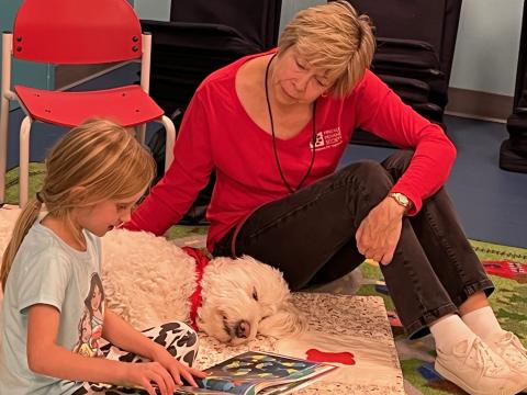 Read to a Therapaws Pet @TFML