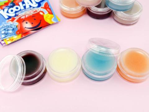 flavored lip balms