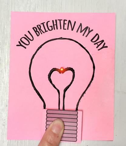 Light-up Valentine's Card