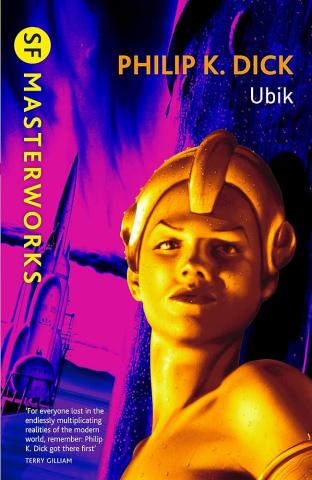 Book cover for Ubik by Philip K. Dick