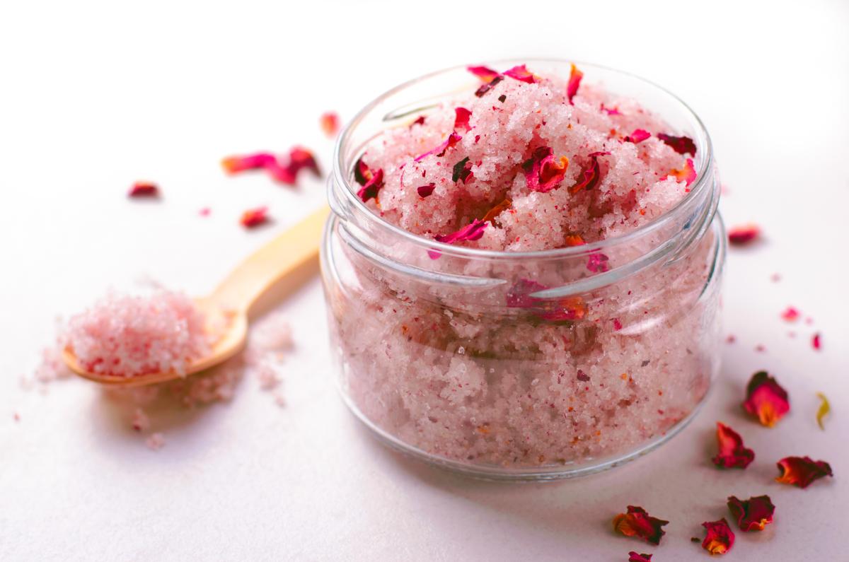 Rose Petal Sugar Scrub